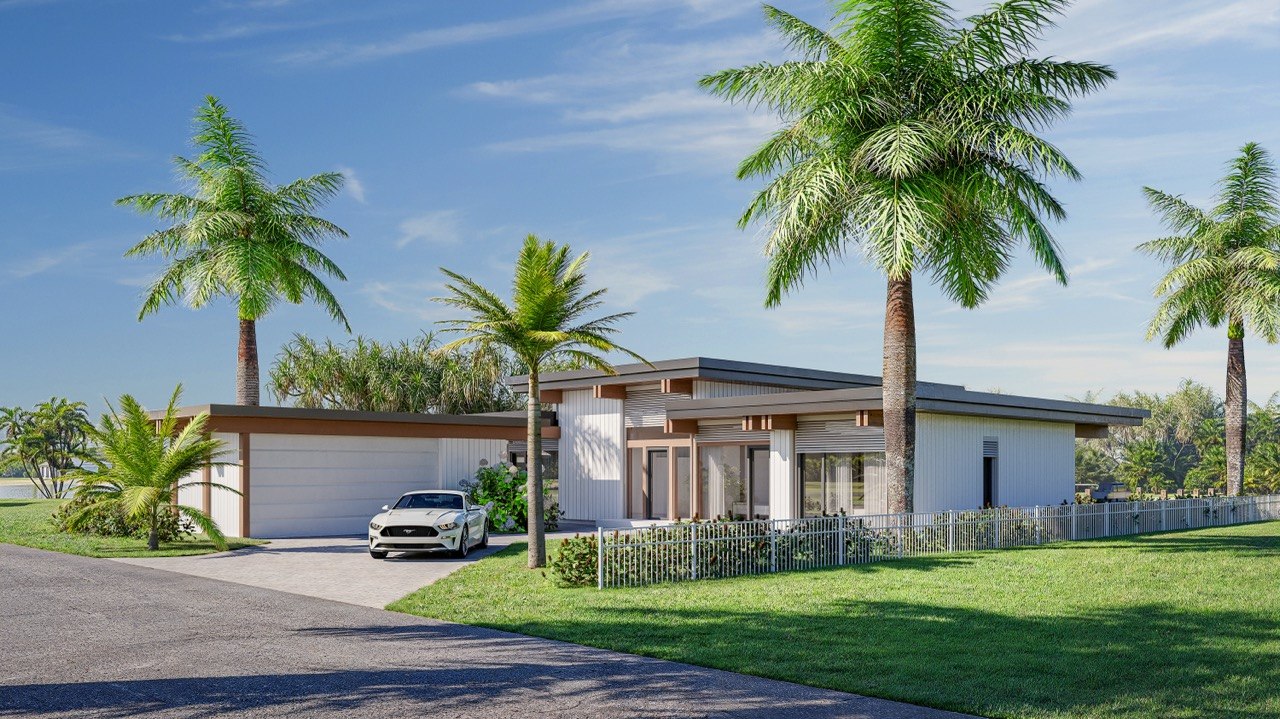 Project gallery: Residence street elevation