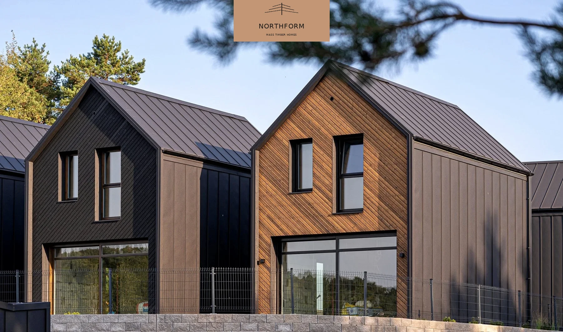 Aspen, Cedar and Summit house kits: Aspen facade