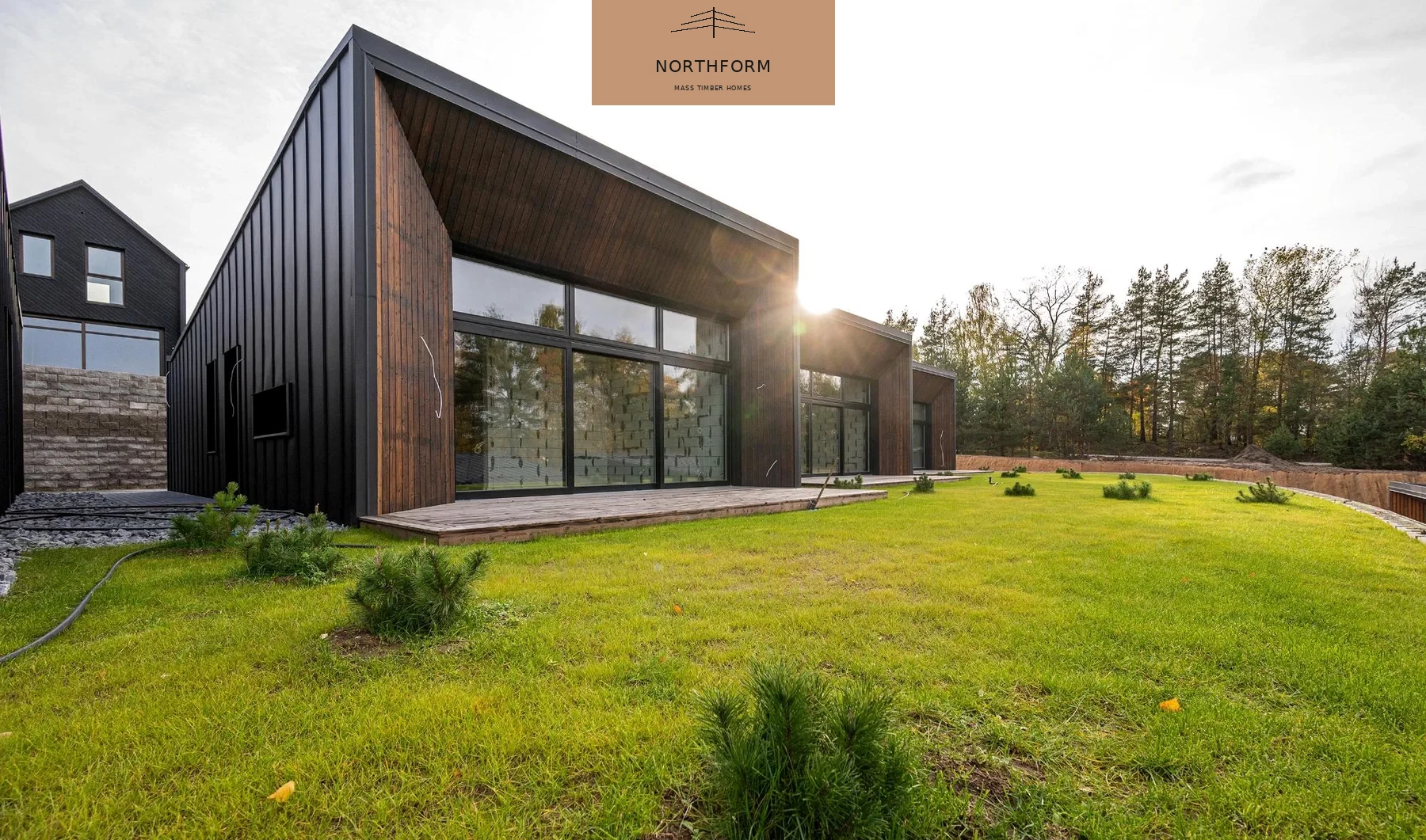 Aspen, Cedar and Summit house kits: Cedar architectural detail