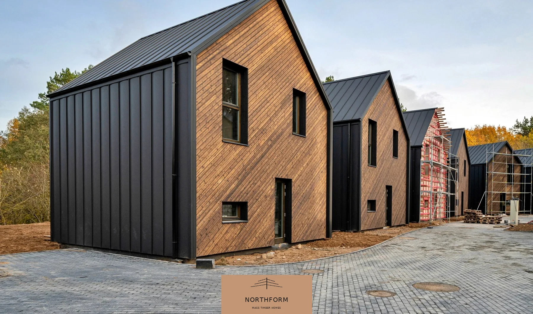 Aspen, Cedar and Summit house kits: Summit mass timber house