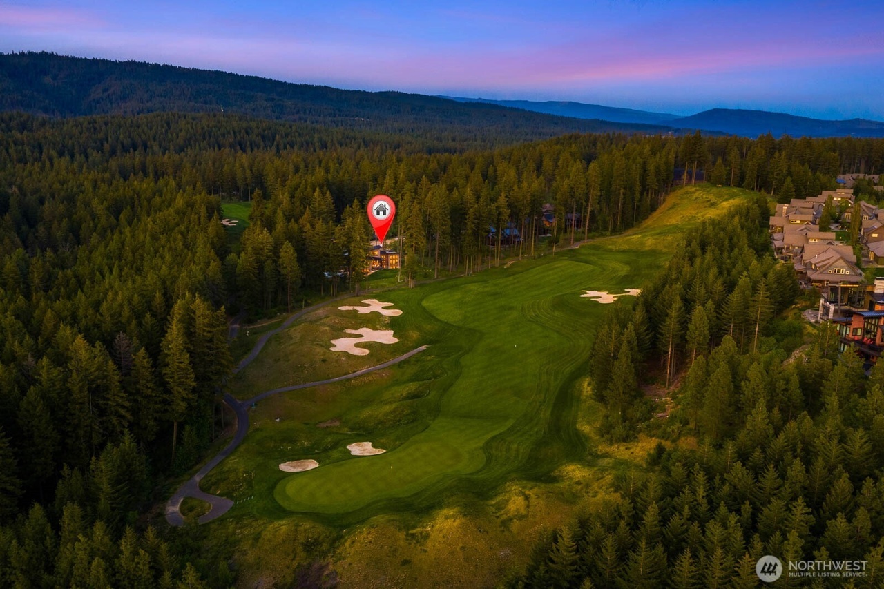 Project gallery: Suncadia golf course at twilight